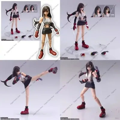 Special Offer In Stock for Final Fantasy 7 BRING ARTS Action Figure Cloud Tifa 1/12 Collection Gift Birthday Desk Decoration