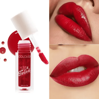Fruit Juice Lip Tint Non-stick Cup Liquid Lipstick and Blush 2 In1 Waterproof Long Lasting Water Lip Stain Lips&cheek Makeup 1pc