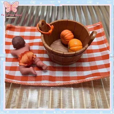 ZURU My Mini Baby Pumpkin Baby Mystery Capsule Ultra-Realistic Silicone Baby Doll Playset Collectible Newborn Gift Pre-order