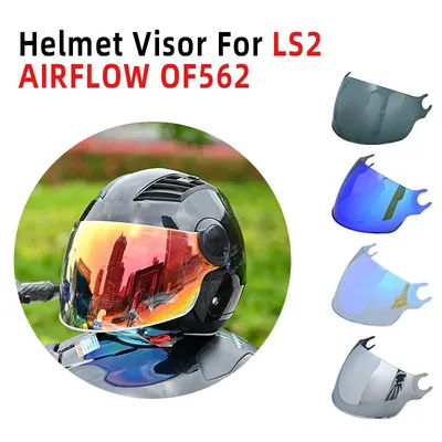 Helmet Visor For LS2 AIRFLOW LS2 OF 562 Helmet Wind Shield Visor Replacement Parts Cascos Moto Visera Capacetes Accessories