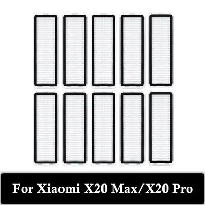 Hepa Filter Accessories for Xiaomi X20 Max/X20 Pro/Mijia M30 Robot Vacuum Cleaner Replacement Part, Filter Washable and Reusable