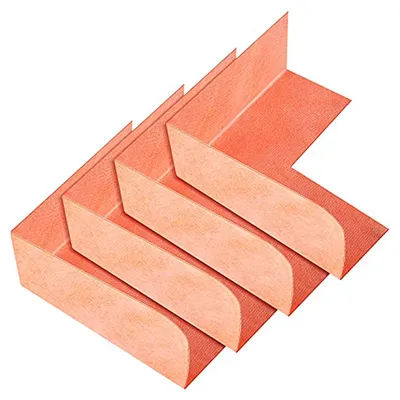 4/10pc Waterproofing Corner Shower Seamless Membrane Bathtub And Steam Room Waterproofing Corner Shower Membrane 14*14*5cm