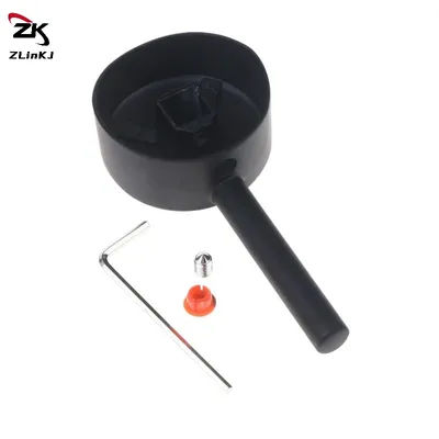 Bathroom Replacement Faucet Handle Plated Taps Accessories For Size 35 / 40 Cartridge Spool Faucet Handle