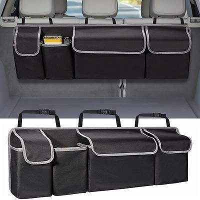 schienale auto Organizzatore per bagagliaio, borsa da appendere allo schienale del sedile in tessuto Oxford 600D, custodia multiuso per auto, organizer robusto e resistente all'usura compatibile con