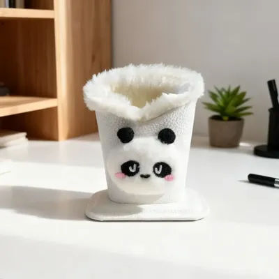Nouveau porte-lunettes en cuir PU doublé grenouille Panda support de lunettes peu encombrant multi-fonctionnel porte-lunettes de soleil organisateur de bureau