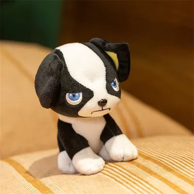 14cm JoJos Bizarre Adventure Golden Wind Dog IGGY Plush Toy Kawaii Anime Stuffed Animal Doll Soft Sofa Pillow Room Decor Gift