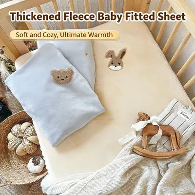 Fitted Sheet Baby Bed Sheet Pure Patchwork Bed Sheet Baby Mattress Cover Newborn Children's Seasonal Bed Sheet Cover 2026