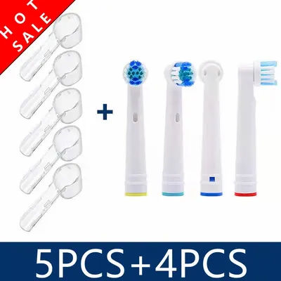 Têtes de brosse à dents électrique Oral-B, rechange, puissance d'avance adaptée, Pro santé, triomphe, vitalité, nettoyage de précision, 4 pièces