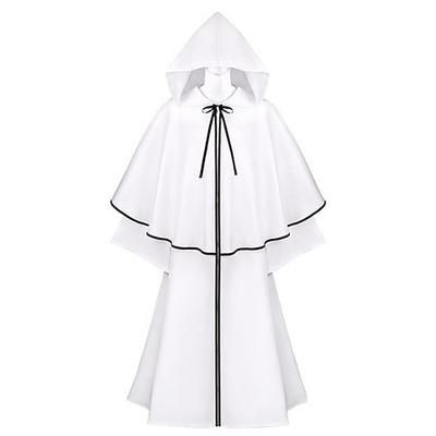 Retrò Vintage Medievale Rinascimento Veste con cappuccio Vestaglia Monaco Costume Per uomo Religioso e spirituale Halloween Mascherata Fiera Rinascimentale LARP Adulti Vestaglia