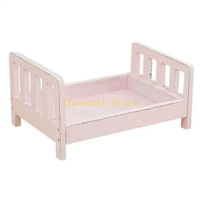 E7CE Newborn Photography Props Bed Infant Poses Baby Photography Prop Detachable Background Props Baby Photography Prop