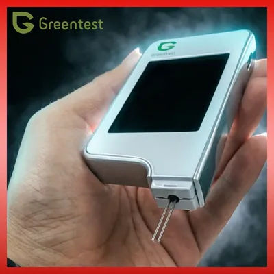 Testeur de nitrates alimentaires Greentest 2F, détecteur numérique portable pour fruits, légumes, viande, poisson, application Bluetooth
