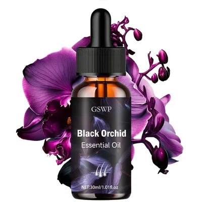 GSWP Black Orchid Essential Oil - Deeply hydrates skin, alcohol-free, long-lasting fragrance, suitable for facial. 30ml/60ml