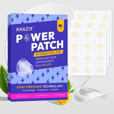 12/24pcs acne patches made from tea tree oil and salicylic acid absorb acne fluid, clean, and are essential for daily skin care
