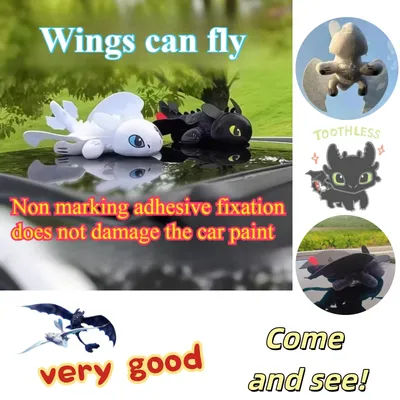 Dragon Taming Master Anime Surrounding Car Roof Doll Car Ornament Sunroof Motorcycle Electric Car Tail Cute Decoration Pendant