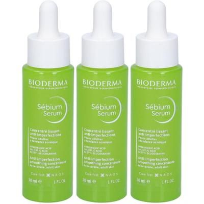 BIODERMA Sebium Serum Siero pelle acneica età adulta 3x30 ml