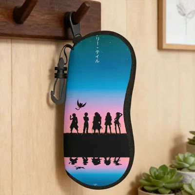 Étui à lunettes Fairy Tail, étui à lunettes de soleil portable, mignon et pratique, protection pour lunettes, accessoire pour lunettes unisexe