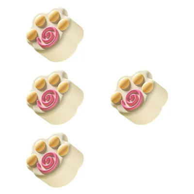 4Pcs Corner Protectors Portable Thick Creative Padded Furniture Edge Bumpers for Bathroom Avoid Being Hurt Bedroom Child Home
