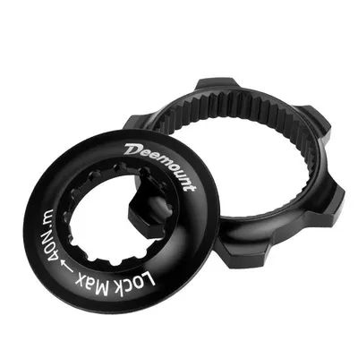 44mm Bicycle Center Lock To 6 Bolt Disc Brake Adapter Bike Hub Rotor Conversion For Bike Disc Brake Accessories