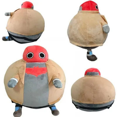 Hot sale In Stock Fat Jason Todd Plush Doll Cute Anime Peripherals Toy Halloween Christmas Gift Birthday gift