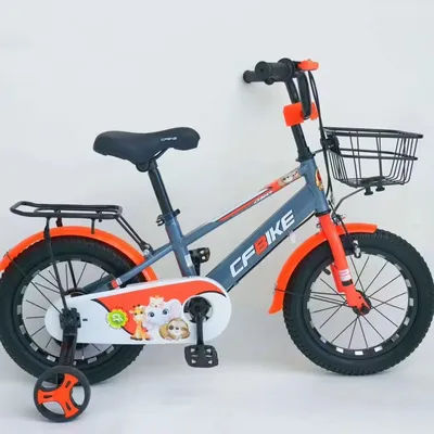 Children's Bicycle Children's Bicycle 3-8 Years Old Ordinary Pedal Brake Line Four-wheeled With Auxiliary Wheels Kid Bike