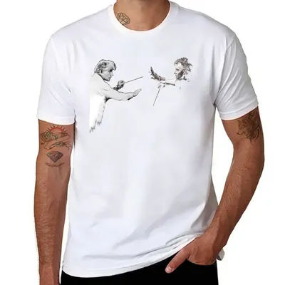 Karajan vs Bernstein T-Shirt homme T-Shirt graphique homme t-shirts haute qualité marque de luxe T-Shirt