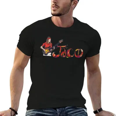 T-shirt Jaco en coton, t-shirts graphiques de haute qualité pour homme, pack de t-shirts blancs pour homme