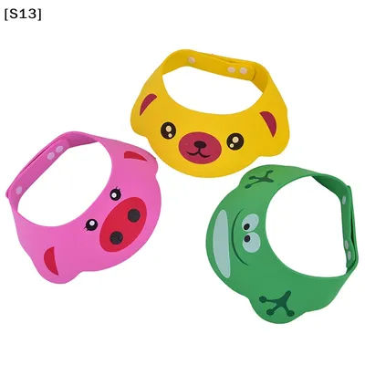 Toddler Kids Wash Hair Visor Caps Shampoo Bathing Shower Cap For Baby Hats[S13]