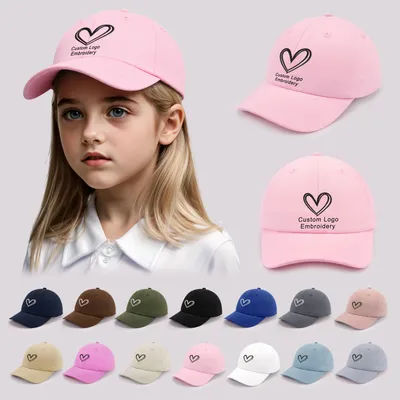 Casquette de baseball personnalisable avec broderie de lettres et motifs DIY en forme de cœur, broderie de logo et de nom, casquette à visière respirante et pare-soleil