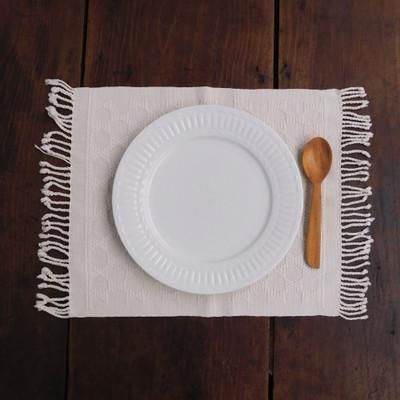 'Hand-Carved Caoba Wood Spoon with a Natural Grain Pattern'