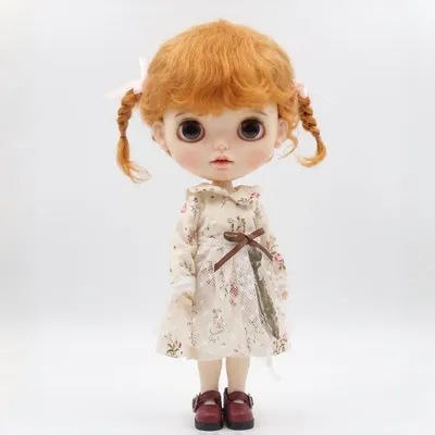 Jusuns Mohair Doll wigs JD540 Double Short Braids Pony BJD Hair 1/12 1/8 1/6 1/4 1/3 OB11 YOSD MSD SD DOD Doll accessories