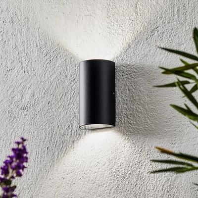 Nordlux Applique da esterni a LED Rold, Nero, Metallo, Moderno, Applique LED da esterni
