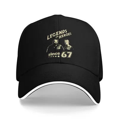 Casquettes de baseball Bud Spencer Legends and Hero Since 67, chapeaux sandwich Terence Hill, style unisexe, casquette de soleil réglable pour l'extérieur