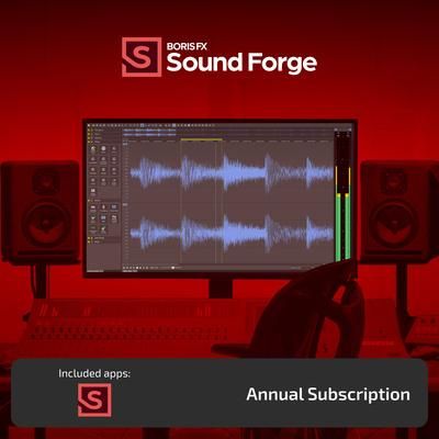 Boris FX Sound Forge Subscription