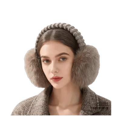 Cache-oreilles d'hiver chauds et tendance en fausse fourrure, doux, épaissis, portables, protection pour les oreilles, pour l'extérieur