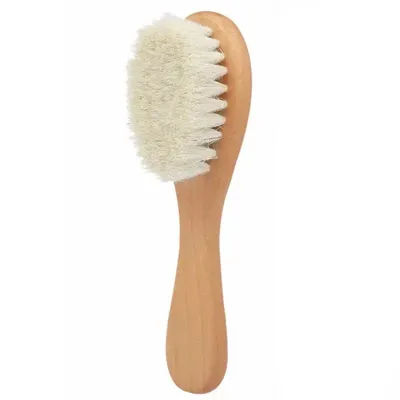 Baby Care Wooden Handle Brush Comb Head Massage Tool Portable Baby Comb Bath Brush Combs Accessories Supplies