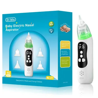 MAMIJOY Electric Nasal Absorber Baby Nose Cleaner Silent Baby Obstruction Rhinitis Cleaner Nasal Aspirator For Newborn U94