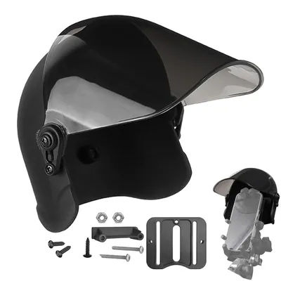 Motorcycle Phone Mount Helmets Phone Holder Sun Shade Motorbike Small Rainproof Mobile Phone Helmets Waterproof Parasol Sunshade