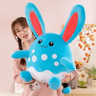 25-70CM Pokemon Azumarill Plush Doll Big Size Pokémon Plushies Cartoon Anime Comfortable Soft Hug Pillow Cute Ornament Toy Gift