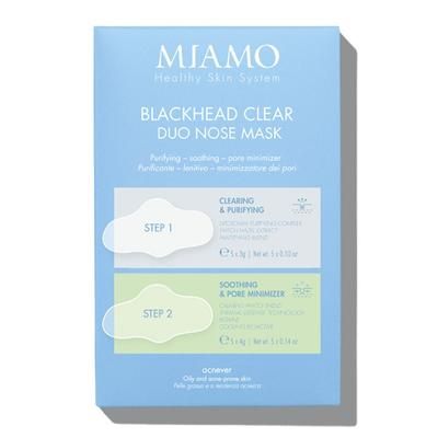 Miamo Healthy Skin System Acnever Blackhead Clear Duo Nose Mask 1 pz A