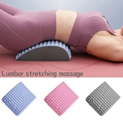 Oreiller civière pour le dos, masseur de soutien lombaire pour le cou, la taille du dos, hernie discale, soulagement de la douleur, outils de Massage et de Relaxation