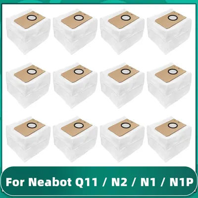 Compatible For Neabot Q11 / N1 / N1P / N2 / N3 Robotic Vacuums Leakproof Dust Bag Canister Spare Part Replacement Accessories