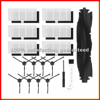 Replacement Accessory Kit for AutoVac and T10 Elite Robot Vacuums Including Brushes, Filters and More-ABAM