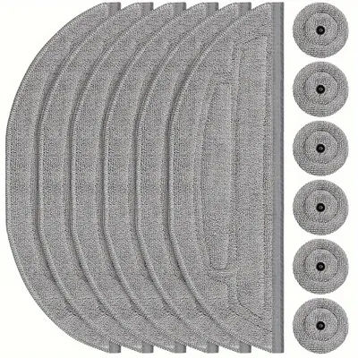 12-Pack Replacement Mop Pads For Roborock S8 MaxV Ultra / S8 Max Ultra Robot Vacuum