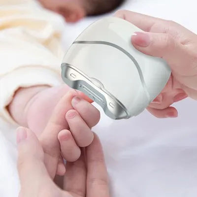 Electric Automatic Nail Clippers With Light Trimmer Nail Cutter Manicure For Baby Adult Care Scissors Body Tools
