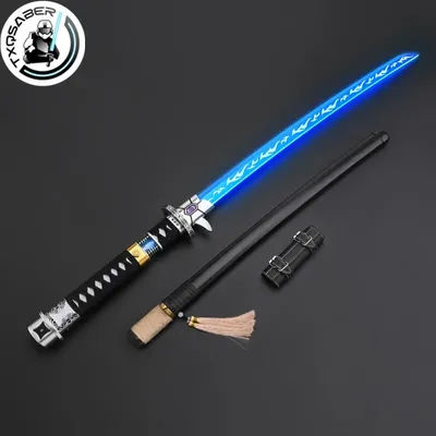 TXQSABER Crystal Heavy Dueling Lightsaber Bluetooth Control Gesture Ignition Colors Change Force Blaster Cosplay Jedi Kids Toys
