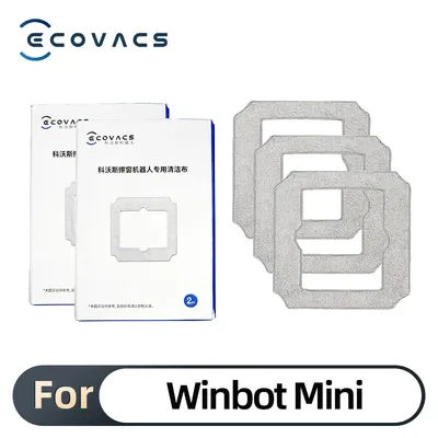 Cleaning Rag for ECOVACS Winbot Mini Window Vacuum Cleaner Robot, Washable and Reusable Winbot Mini Mop Pad Accessories