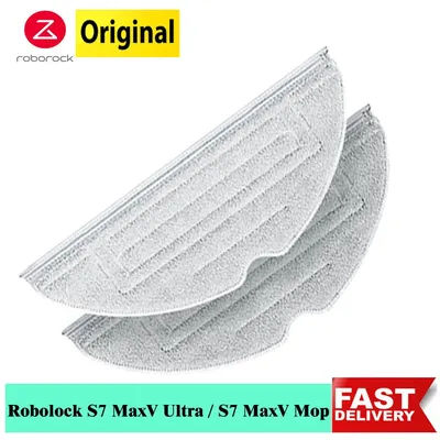 Original Roborock S8 Mop S7 MaxV Ultra Mops S7/S7maxv Robot Vacuum Cleaner Replacements Parts of VibraRise Mop Cloth Accessories