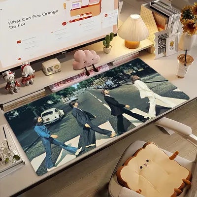 Tapis de souris The B-Beatles-S, antidérapant, en caoutchouc, pour gamer, pour ordinateur, décoration, bureau, ordinateur portable, grand format