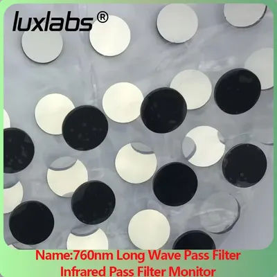 Filtre passe longue ondule 760 nm, filtre infrarouge, moniteur de vision nocturne, filtre de soudage, filtre infrarouge noir