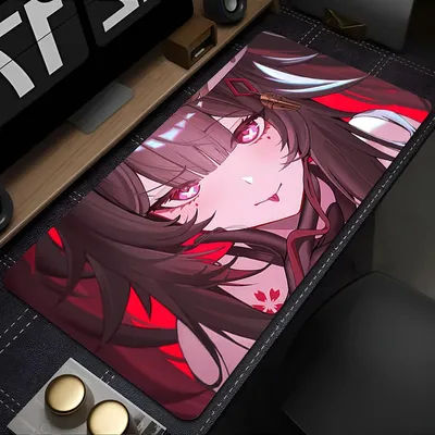Tapis de souris Anime, accessoires de jeu, H-honkai Star Rail Sparkle, tapis de clavier complet pour PC, tapis de bureau Varmilo